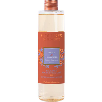 Visuel 1 du produit Recharge bouquet parfumé senteur ambre heliotrope Collines de Provence - 200 ml