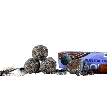 Visuel 1 du produit En-cas balls blue matcha bio Monka - 3 x 18 g