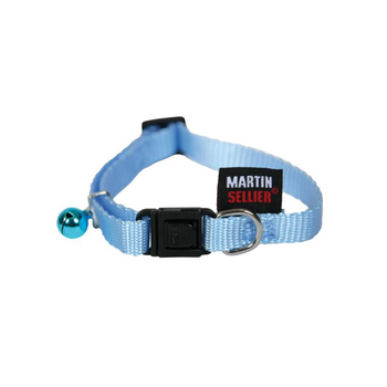 Visuel 1 du produit Collier pour chat en nylon bleu ciel