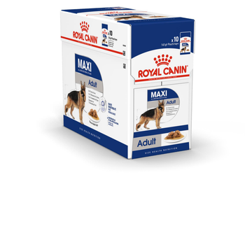 Visuel 1 du produit Pâtée pour chien Maxi Adult Royal Canin - 10 x 140 g