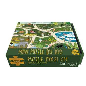 Visuel 1 du produit Mini puzzle zoo coloris multicolore Cartes d'Art