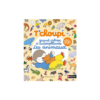 Visuel 1 du produit Le livre " T'choupi grand cahier special animaux " aux Éditions Nathan