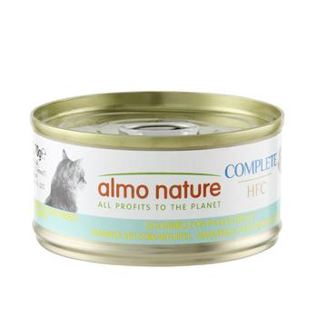 Visuel 1 du produit Pâtée pour chat complète HFC au maquereau et pommes de terre Almo Nature - 70 g