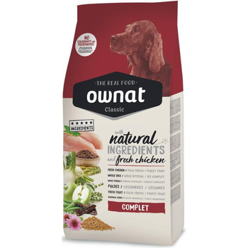 Visuel 1 du produit Croquette pour chien adulte complet au poulet Ownat - 4 kg