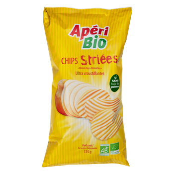 Visuel 1 du produit Chips striées bio Apéri Bio - 125 g