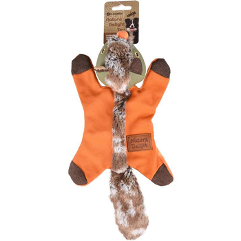 Visuel 1 du produit Jouet pour chien marron Flamingo Natura Delight Renard - 37 cm