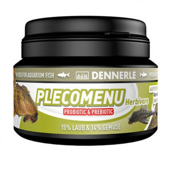Visuel 1 du produit Alimentation herbivore PlecoMenu, enrichie en plantes - DENNERLE - format 43g/100ml