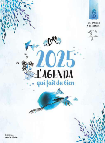 Visuel 1 du produit Agenda "2025 l’agenda qui fait du bien" aux Éditions Marie Claire