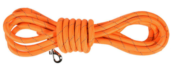 Visuel 1 du produit Longe ronde pour chien coloris orange Bobby Walk – 10 mètres