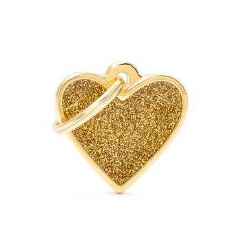 Visuel 1 du produit Médaille shine petit cœur doré