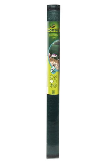Visuel 1 du produit Natte brise-vue tissée coloris vert Nortène Supratex - 5 m x H 100 cm