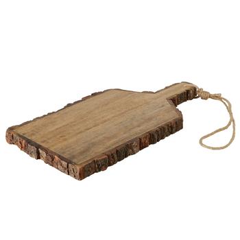Visuel 1 du produit Planche de présentation en bois de manguier Rinda - 40 x 21 x 2,5 cm