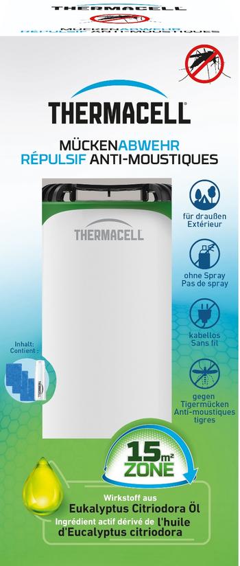 Visuel 1 du produit Lot de 3 plaquettes répulsif anti-moustiques blanc Thermacell - 10,4 x 10,4 x 23,25 cm