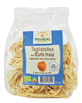 Visuel 1 du produit Tagliatelles aux oeufs 250 g PRIMEAL