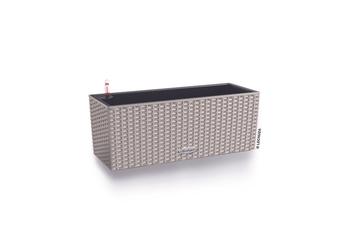 Visuel 1 du produit Jardinière à réservoir d’eau Balconera Color kit complet brun sable - 50 x 19 x 19 cm