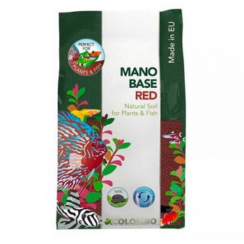 Visuel 1 du produit Substrat sol naturel, rouge, COLOMBO Flora ManoBase - 10L