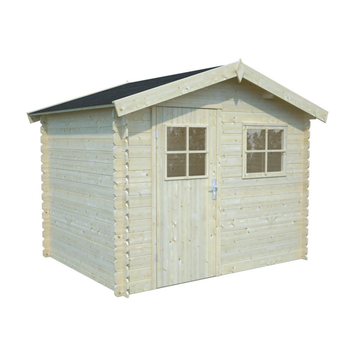 Visuel 1 du produit Abri de jardin naturel White Wood Rimini - 4.3 m² / 19 mm