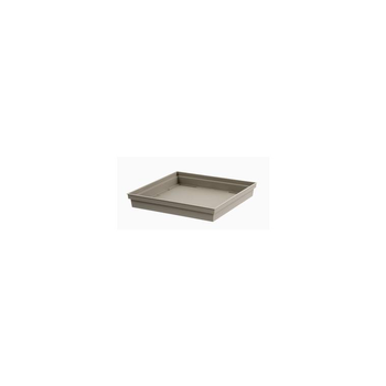 Visuel 1 du produit Soucoupe Toscane carree Taupe L32,6x l32,6x H4 cm