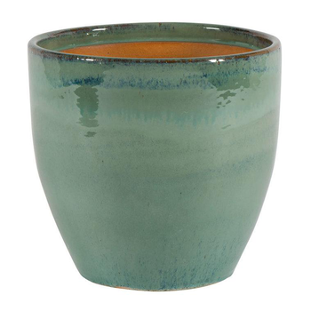 Visuel 1 du produit Pot coloris vert Jade foncé Corsica - Ø 26 cm