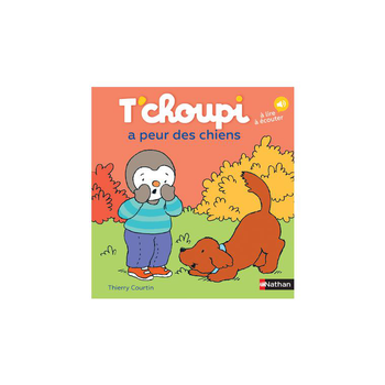 Visuel 1 du produit Le livre " T'choupi a peur des chiens " aux Éditions Nathan