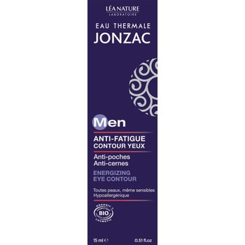 Visuel 1 du produit Soin contour des yeux anti-fatigue bio Eau Thermale Jonzac homme – 15 ml