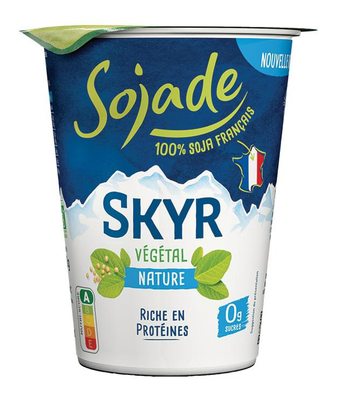 Visuel 1 du produit Skyr végétal bio nature Sojade – 400 g