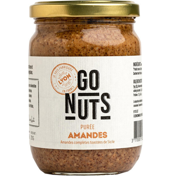 Visuel 1 du produit Purée d'amandes complètes toastées Go nuts - 270 g