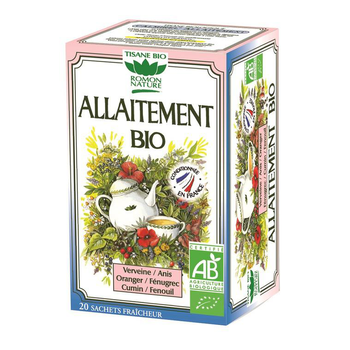 Visuel 1 du produit Tisane allaitement bio en boite de 32 g