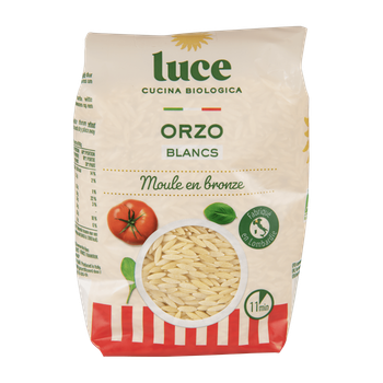 Visuel 1 du produit Orzo blancs bio Luce - 500 g