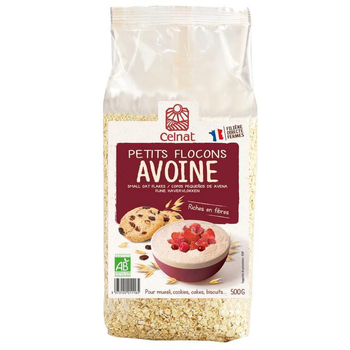 Visuel 1 du produit Petits flocons d'avoine CELNAT 500 g