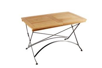 Visuel 1 du produit Table pliante extensible rectangulaire Norma - 120/160 x 70 x 74 cm