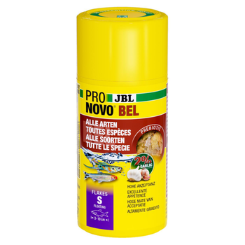 Visuel 1 du produit Flocons pour poissons d'aquarium JBL Pronovo Bel Flakes S - 100 ml