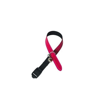 Visuel 1 du produit Collier chat réfléchissant 12 mm Martin Sellier rose - 30 cm