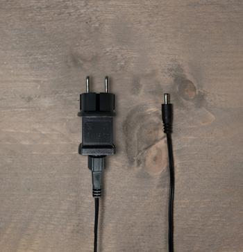 Visuel 1 du produit Éclairage de Noël Adaptateur raccordement pour lanterne à eau coloris noir - 1 m