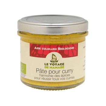 Visuel 1 du produit Pâte pour curry bio - pot de 105 g