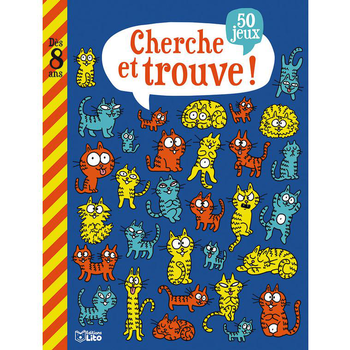 Visuel 1 du produit Mon grand livre de jeux-cherche et trouve ! Dès 8 ans