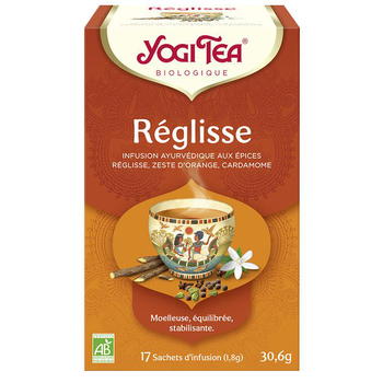 Visuel 1 du produit Yogi Tea Réglisse – La boîte de 17 sachets