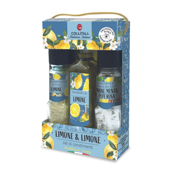 Visuel 1 du produit Coffret de 3 condiments au citron Collitali -  les 3 pièces