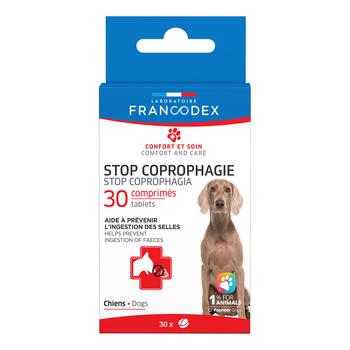 Visuel 1 du produit Comprimés stop coprophagie pour chien Francodex - x 30