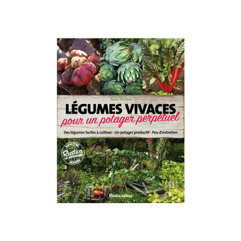 Visuel 1 du produit Livre légumes vivaces pour un potager perpétuel éditions Rustica - 119 pages