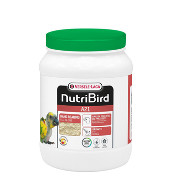 Visuel 1 du produit Aliment d'élevage à la main pour amazones, cacatoès, grandes perruches et autres oisillons Versele Laga NutriBird A21 - 800 g