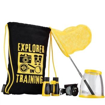 Visuel 1 du produit Kit de découverte outdoor noir et jaune National Geographic