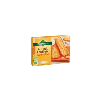 Visuel 1 du produit Le petit feuilleté caramélisé Bonneterre bio 120 g