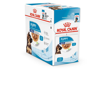 Visuel 1 du produit Pâtée pour chiot Maxi Puppy Royal Canin - 10 x 140 g
