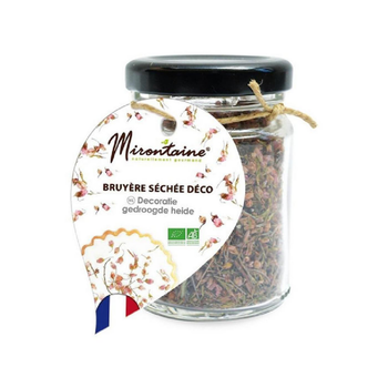 Visuel 1 du produit Bruyère séchée bio en bocal Mirontaine - 9,5 g