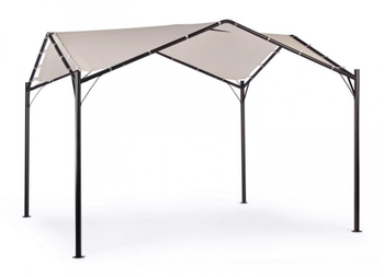 Visuel 1 du produit Tonnelle DOME -en acier BIZZOTTO - 3.5m x 3.5m