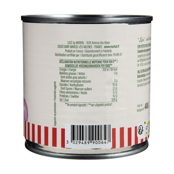 Visuel 1 du produit Petits pois à l'étuvée bio Luce - 400 g