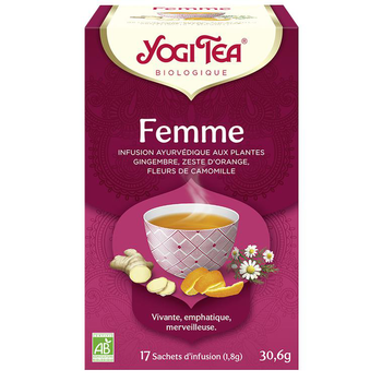 Visuel 1 du produit Yogi Tea Femme – La boîte de 17 sachets