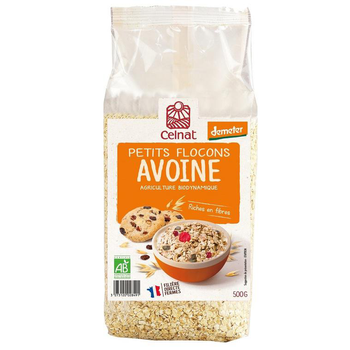 Visuel 1 du produit Petits flocons d'avoine bio Demeter Celnat - 500 g