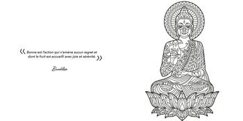 Visuel 1 du produit Livre de coloriage "Sérénité" aux Éditions Artemis
